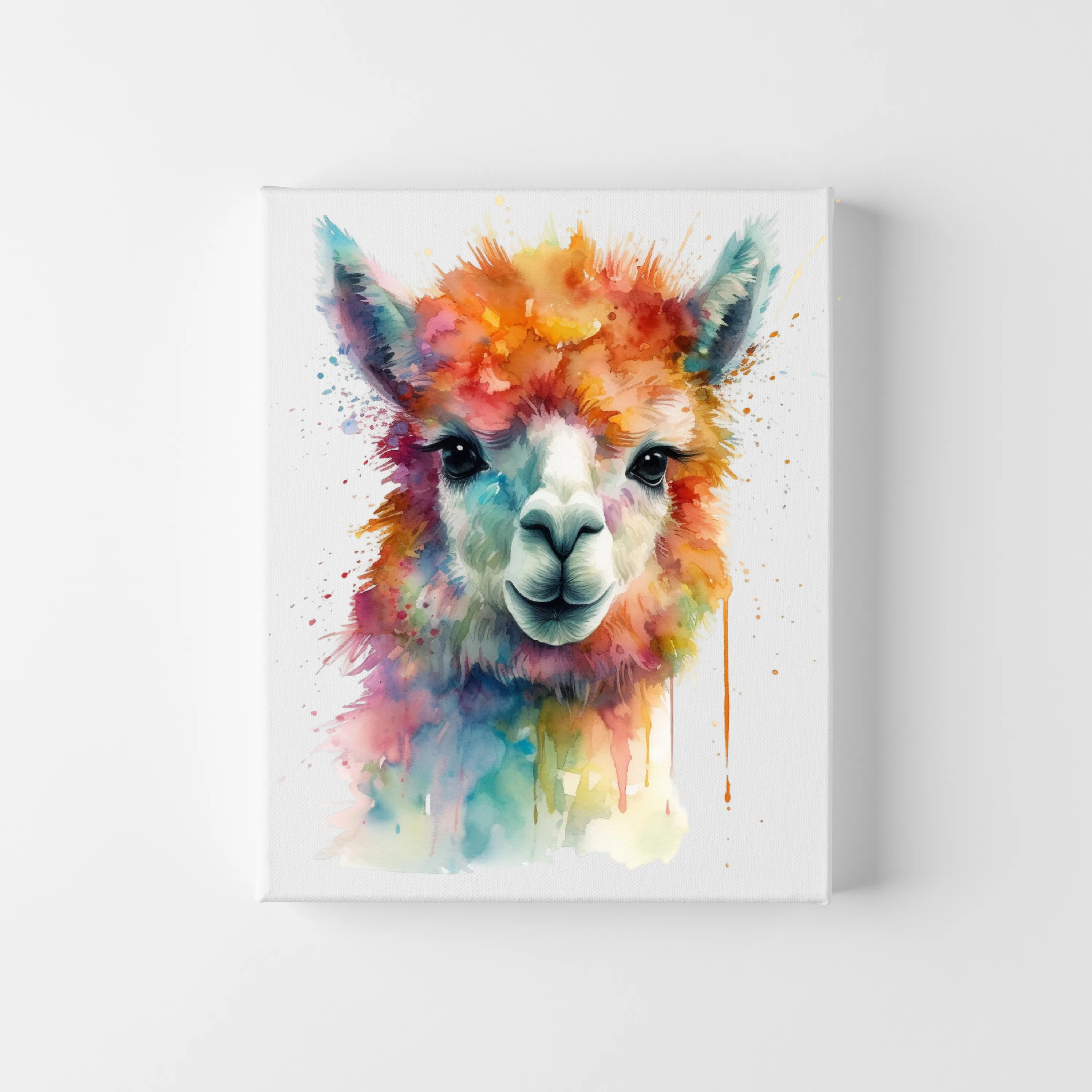 Alpaca Canvas Art Printable Digital Art (36x36) ALP002