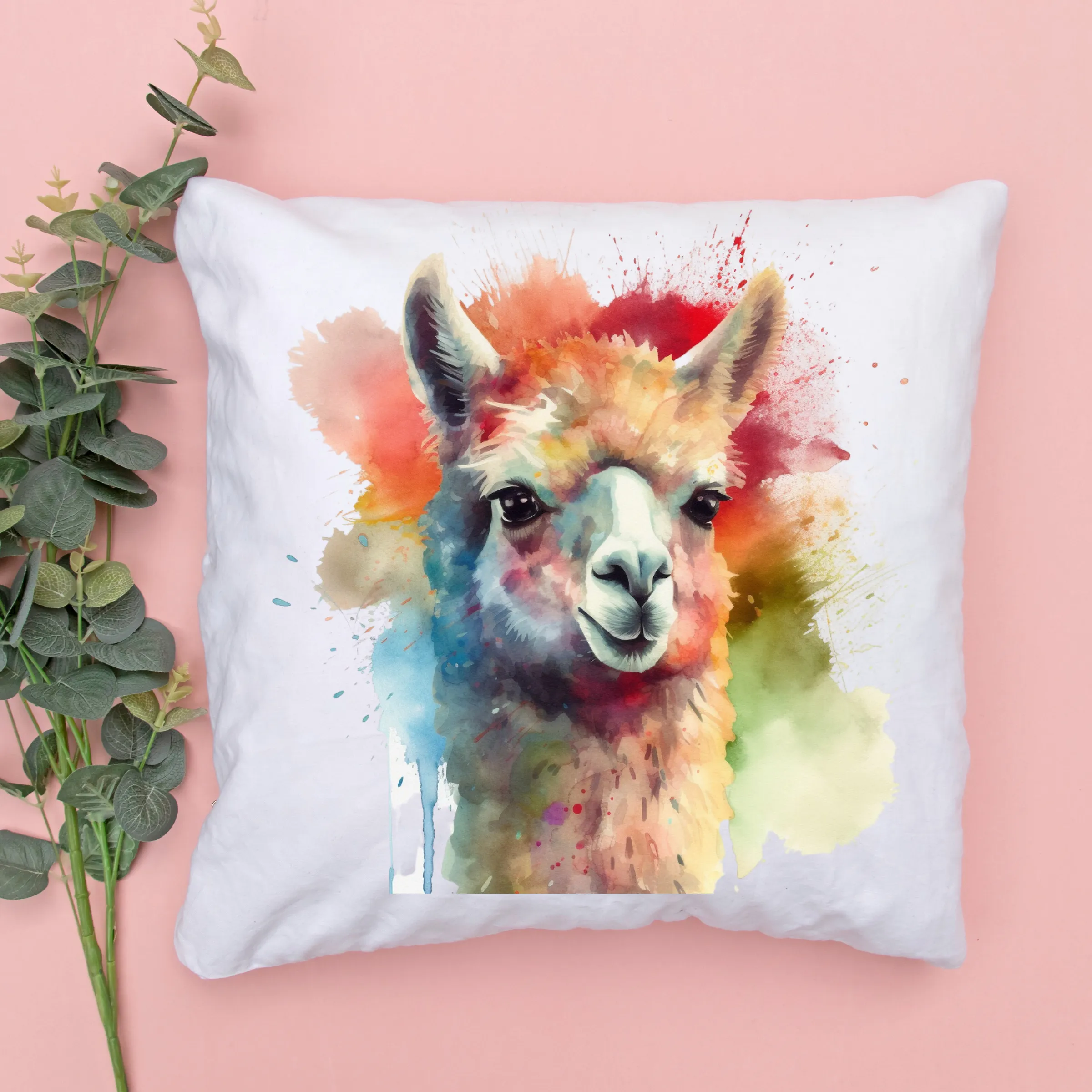 Alpaca Canvas Art Printable Digital Art (36x36) ALP006
