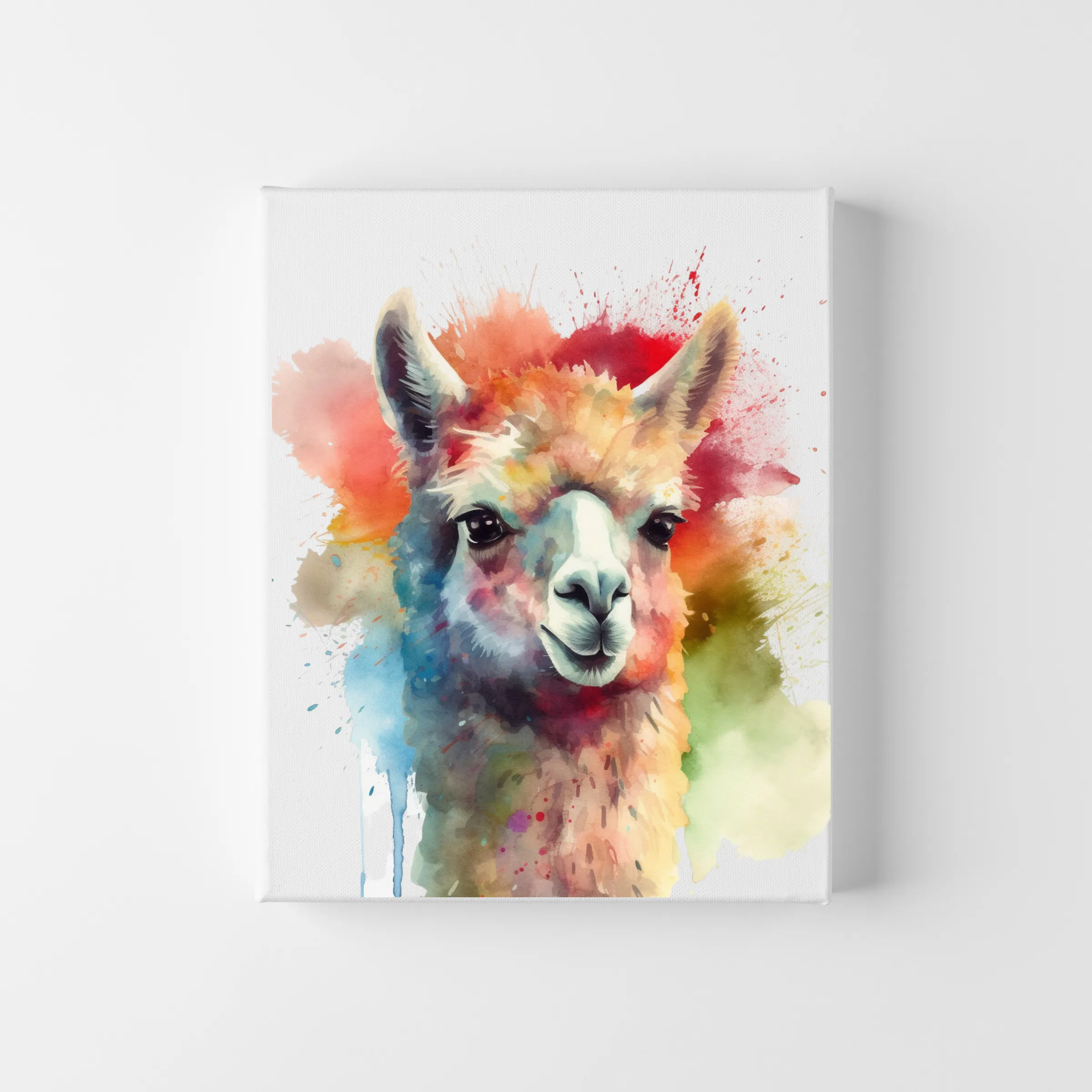 Alpaca Canvas Art Printable Digital Art (36x36) ALP006