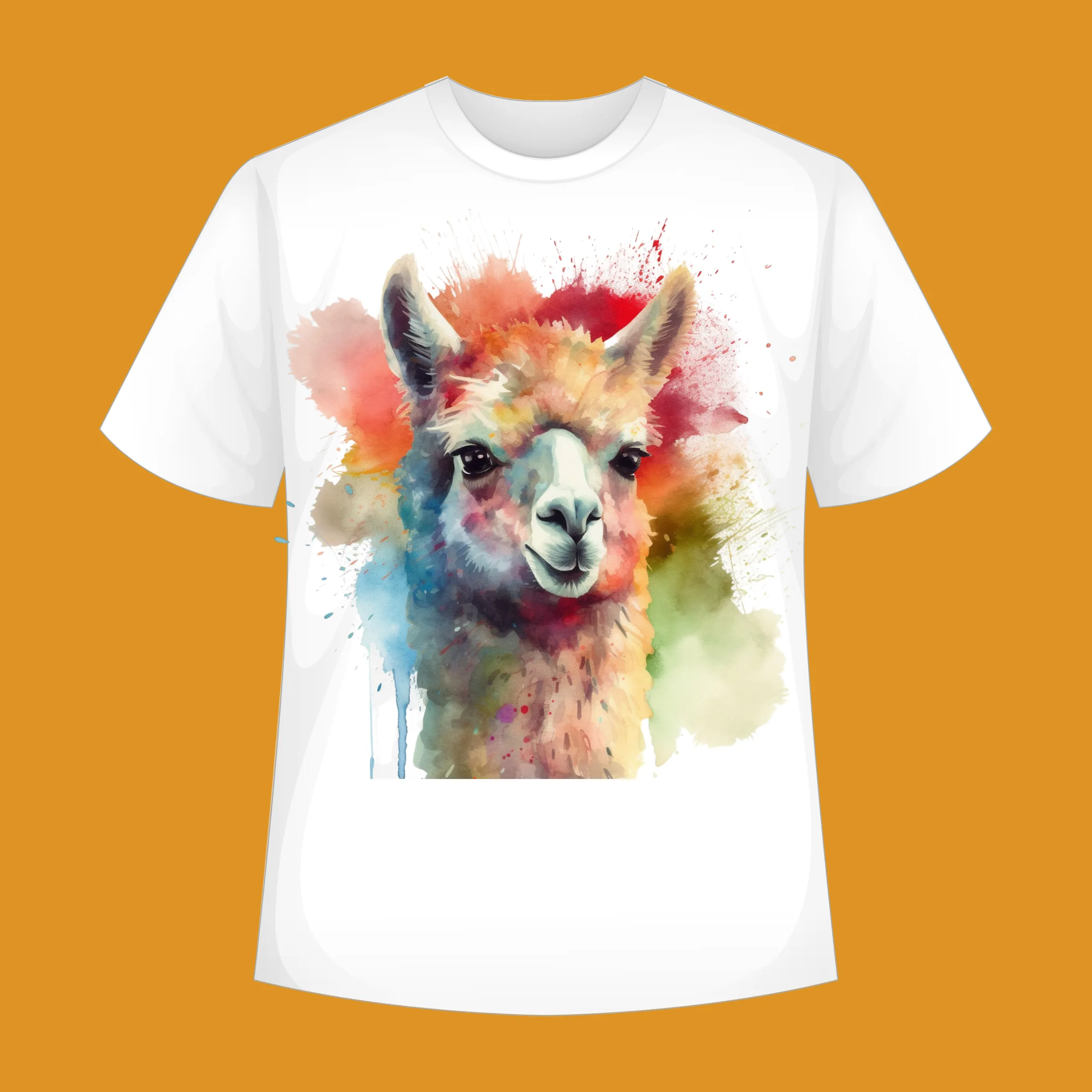 Alpaca Canvas Art Printable Digital Art (36x36) ALP006