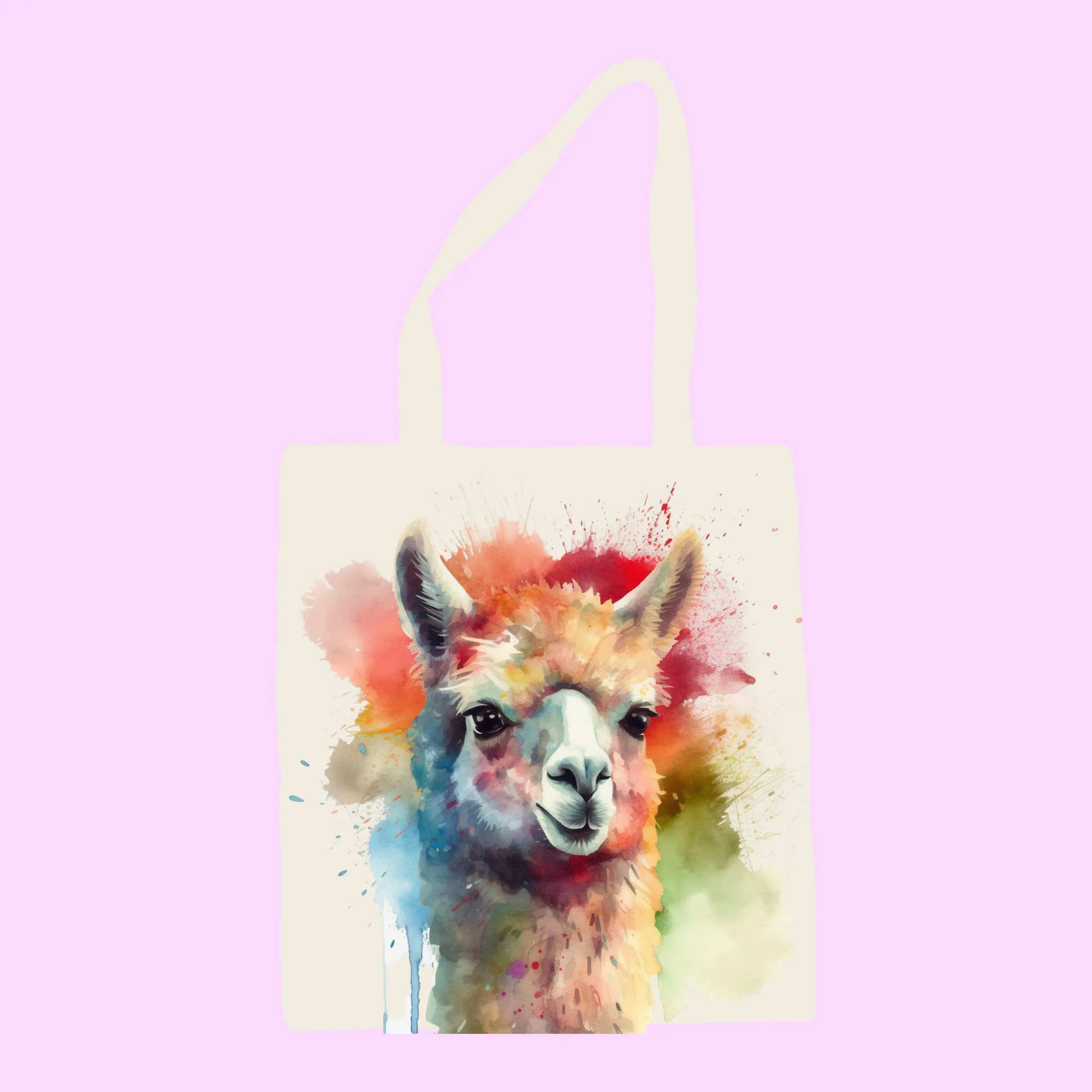 Alpaca Canvas Art Printable Digital Art (36x36) ALP006