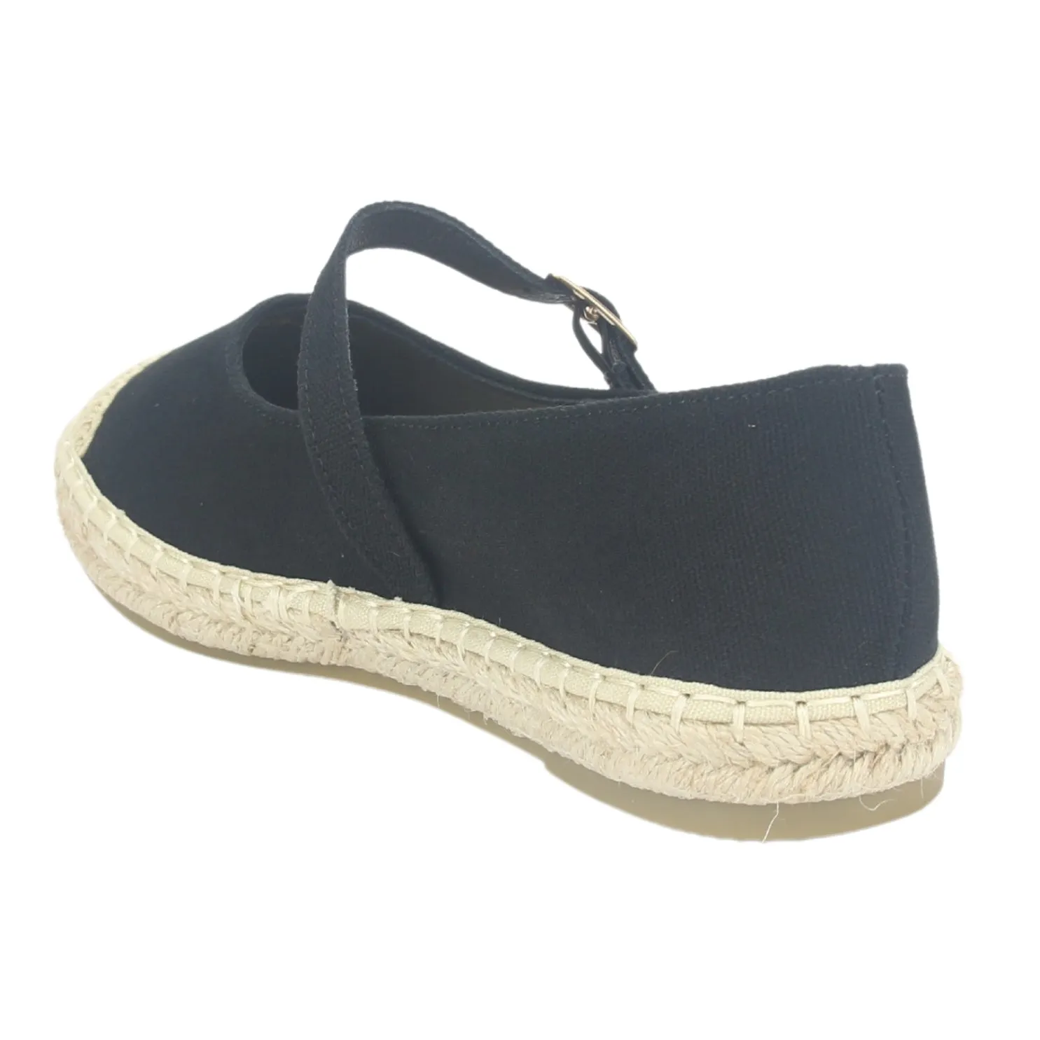 Alpargatas Chalada Mujer Dijon-11 Negro Casual