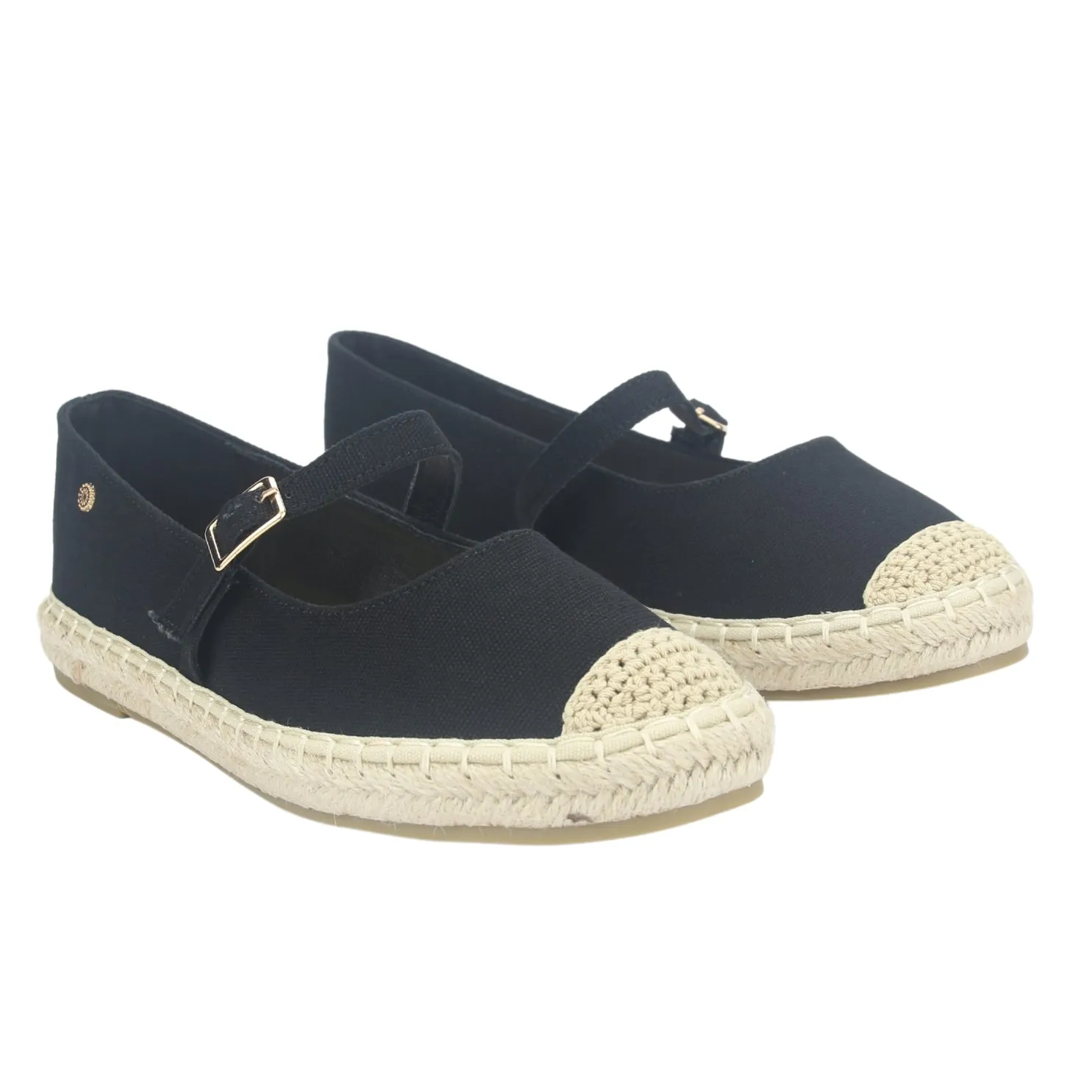 Alpargatas Chalada Mujer Dijon-11 Negro Casual