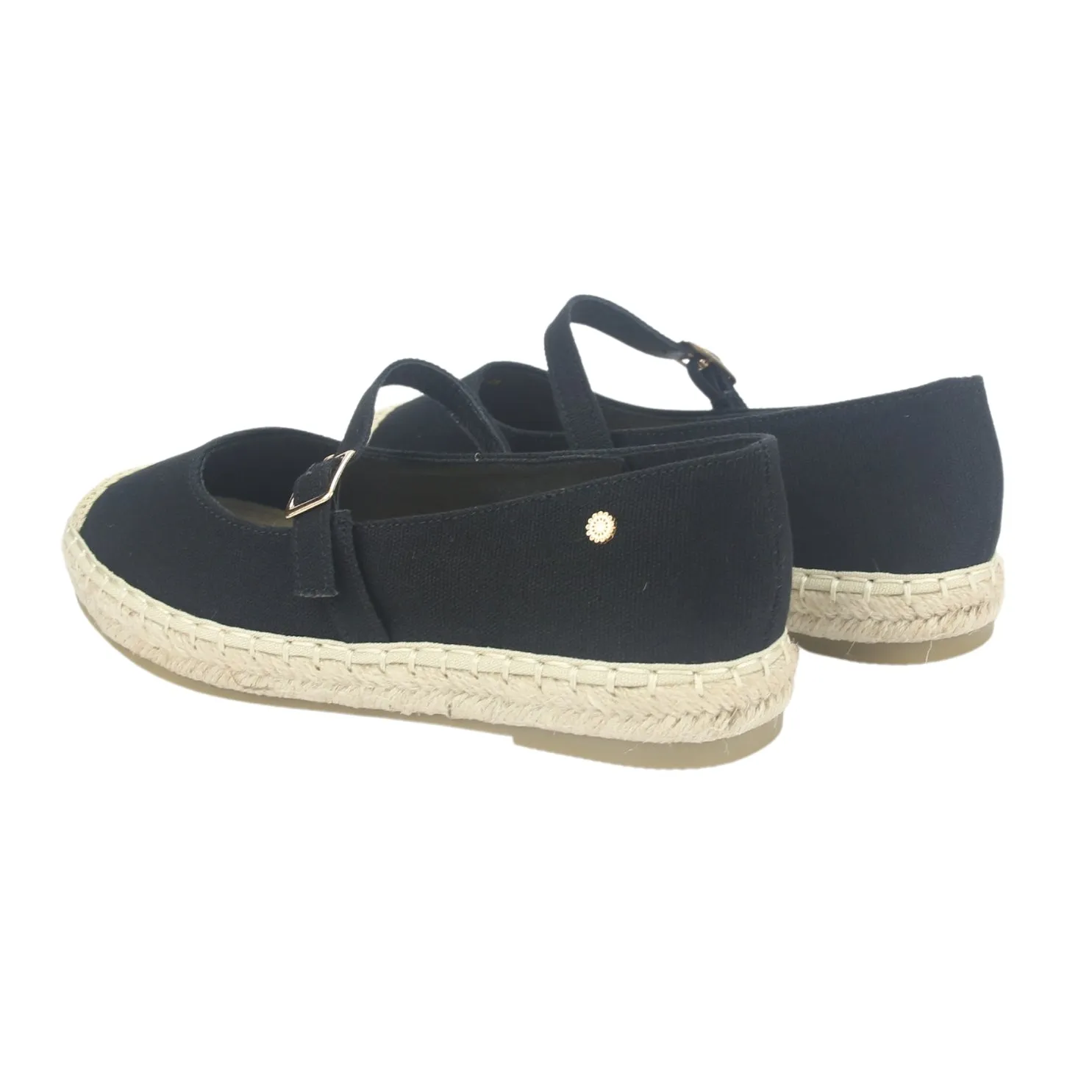 Alpargatas Chalada Mujer Dijon-11 Negro Casual