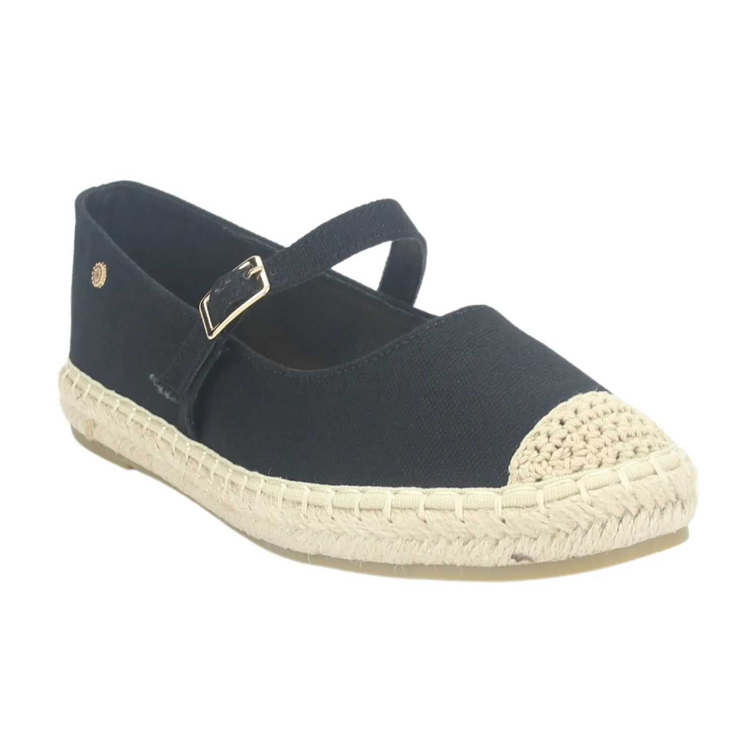 Alpargatas Chalada Mujer Dijon-11 Negro Casual