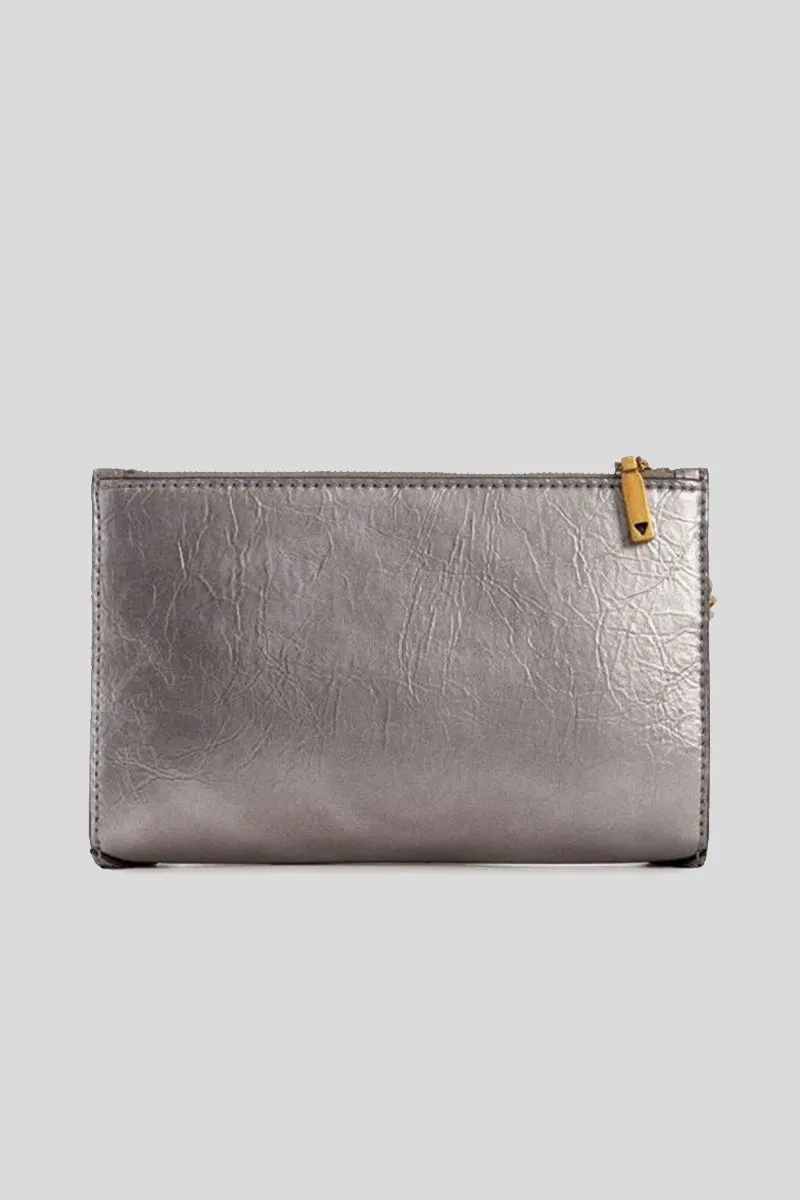 Amantea Top Zip Crossbody - Graphite