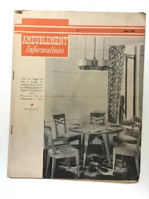 Ameublement Informations Mai 1951