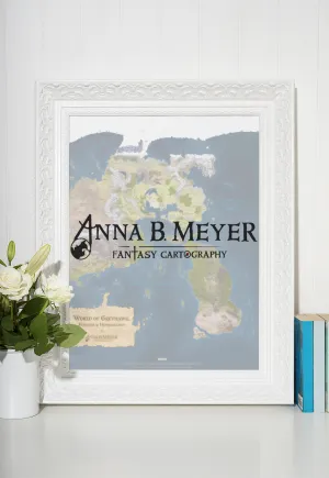 Anna Meyer Cartography Canvas Art Print