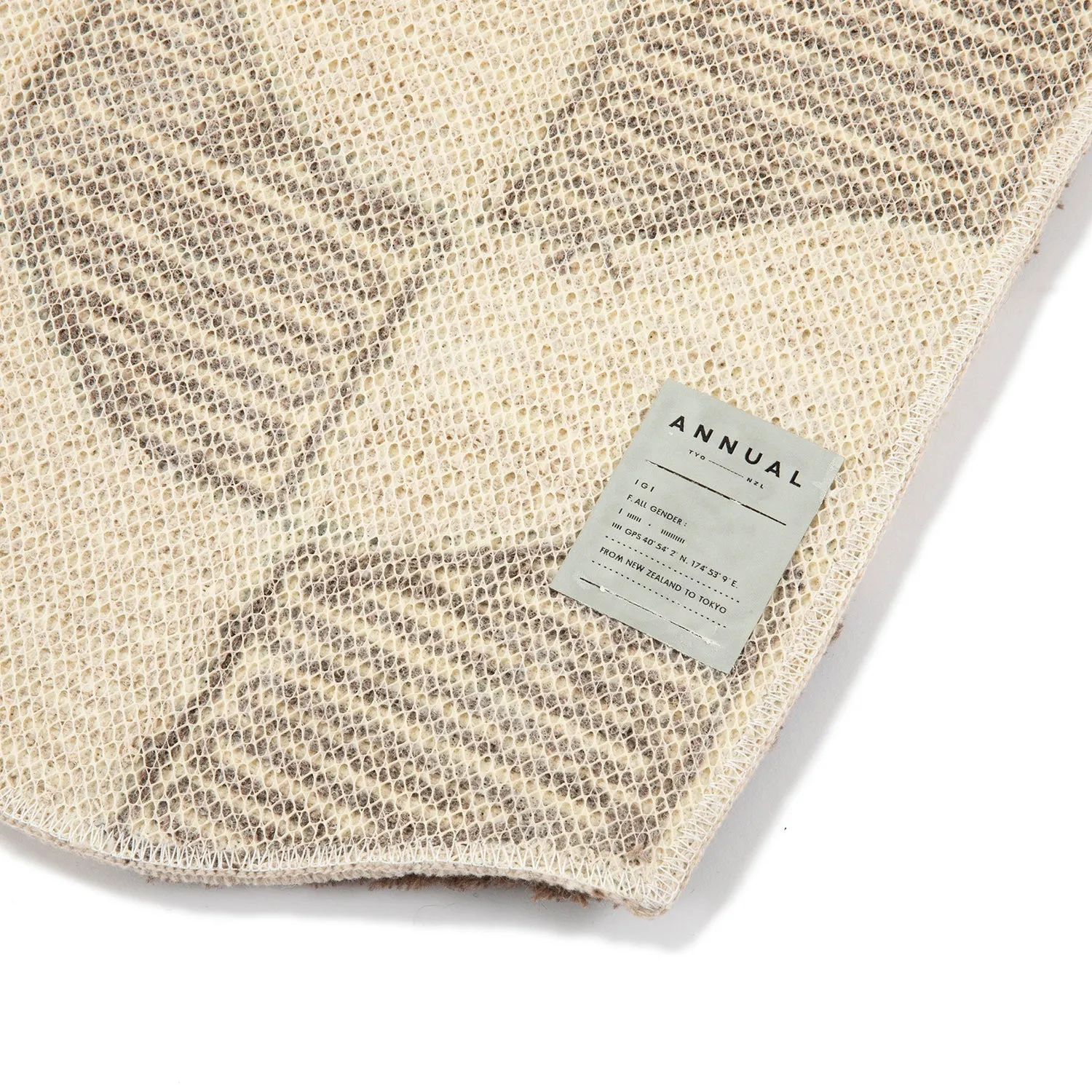 ANNUAL | アニュアル　Checker Flag Rug