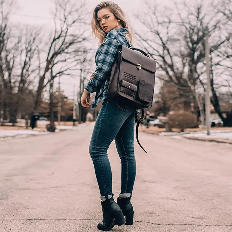Antique Lock Boutique Backpack