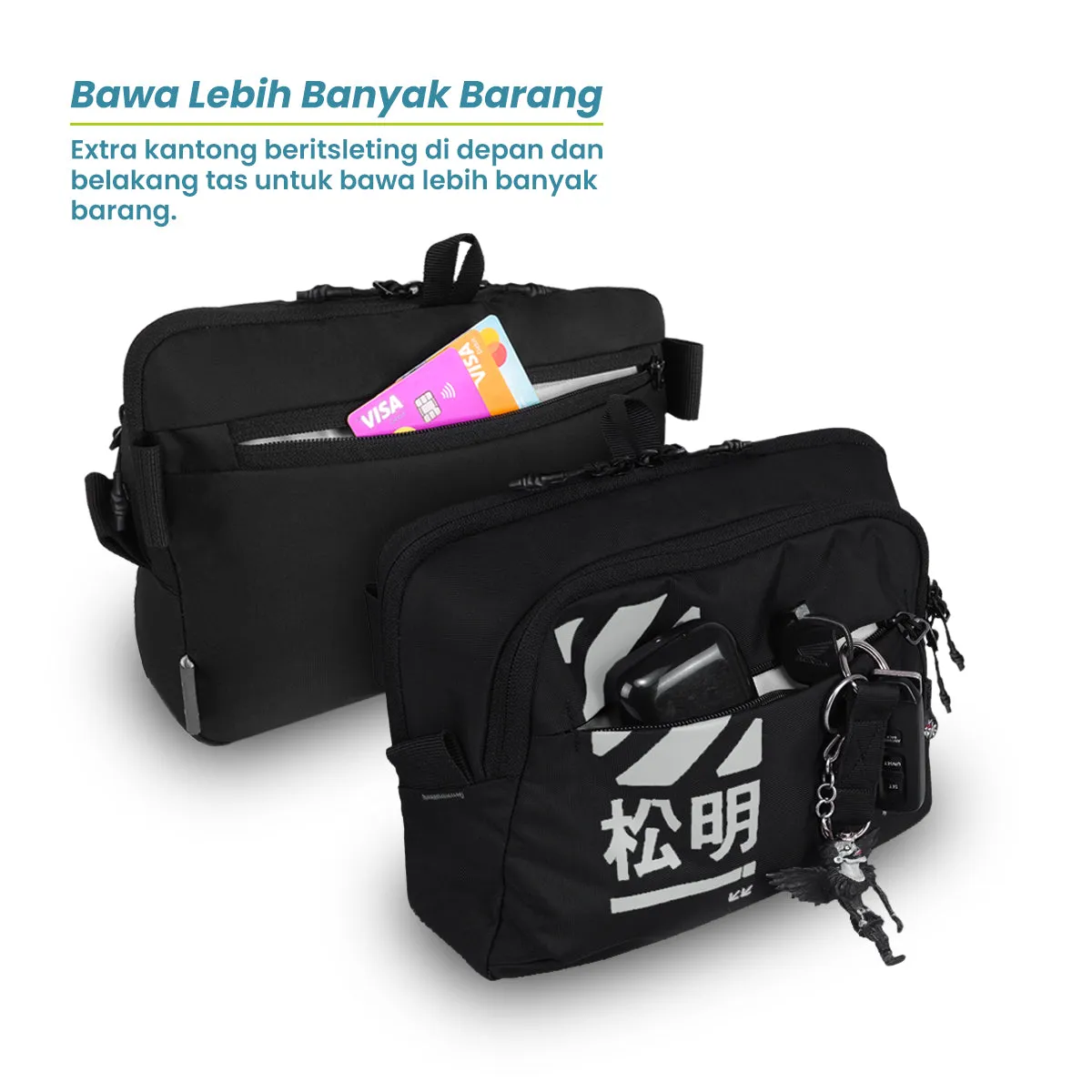 Armore Tas Selempang Gaming Torch 3L