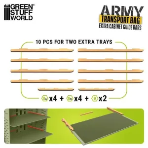 Army Transport Bag - Extra Rails