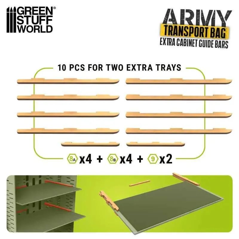 Army Transport Bag - Extra Rails