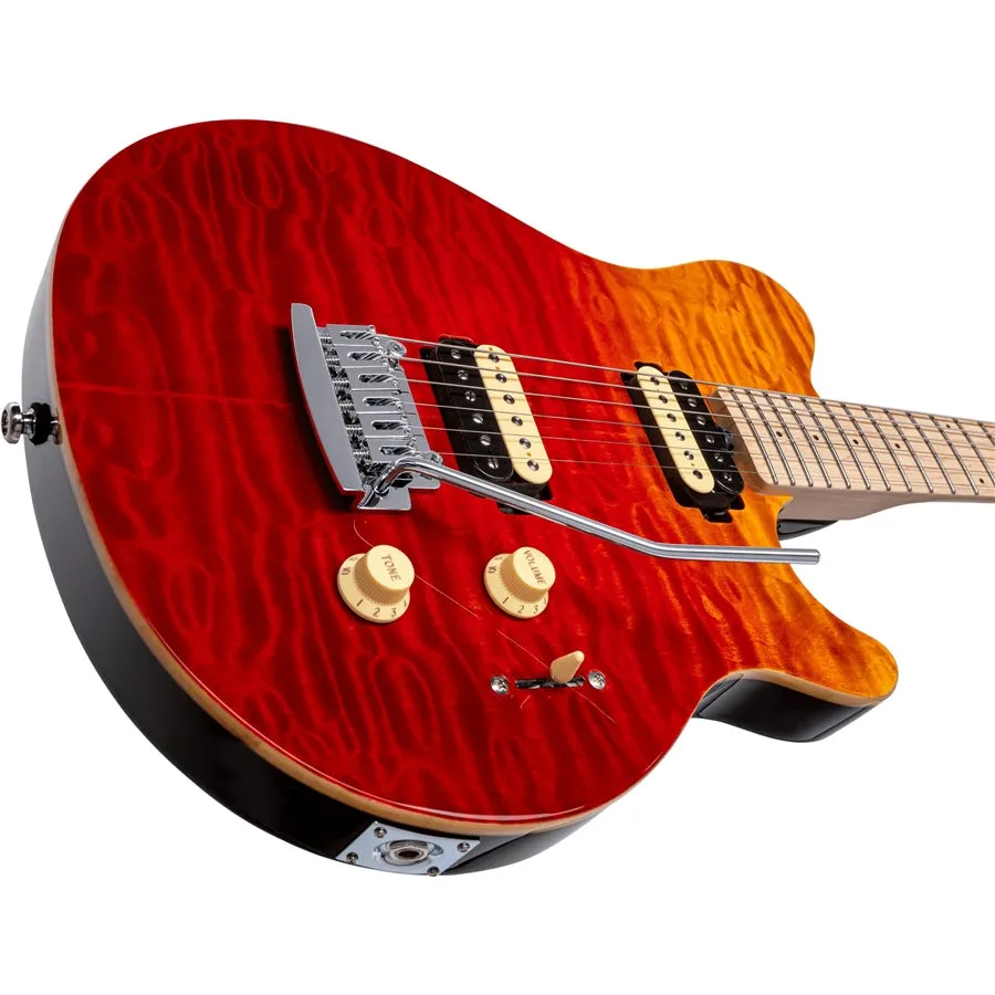 Axis AX3 Quilted Maple Spectrum Red