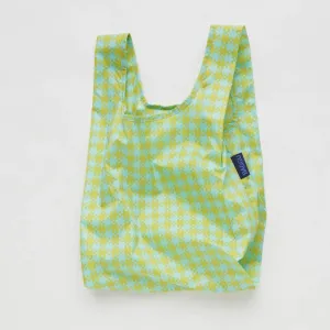 Baby Baggu - Mint Pixel Gingham