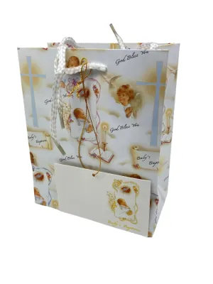 Baby Baptism Gift Bag (6 1/2 x 5 1/2")