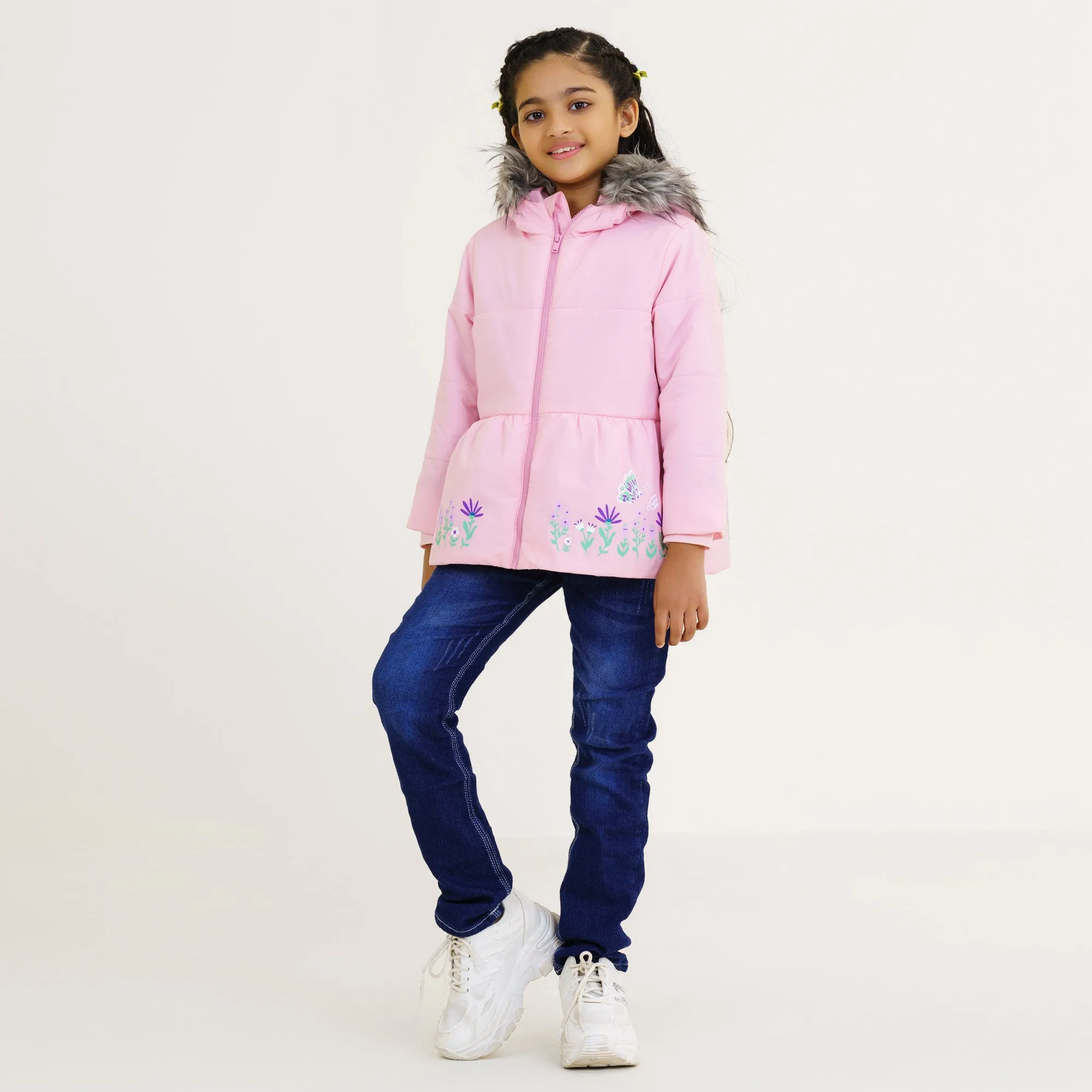 Baby Girls Quilted Jacket
