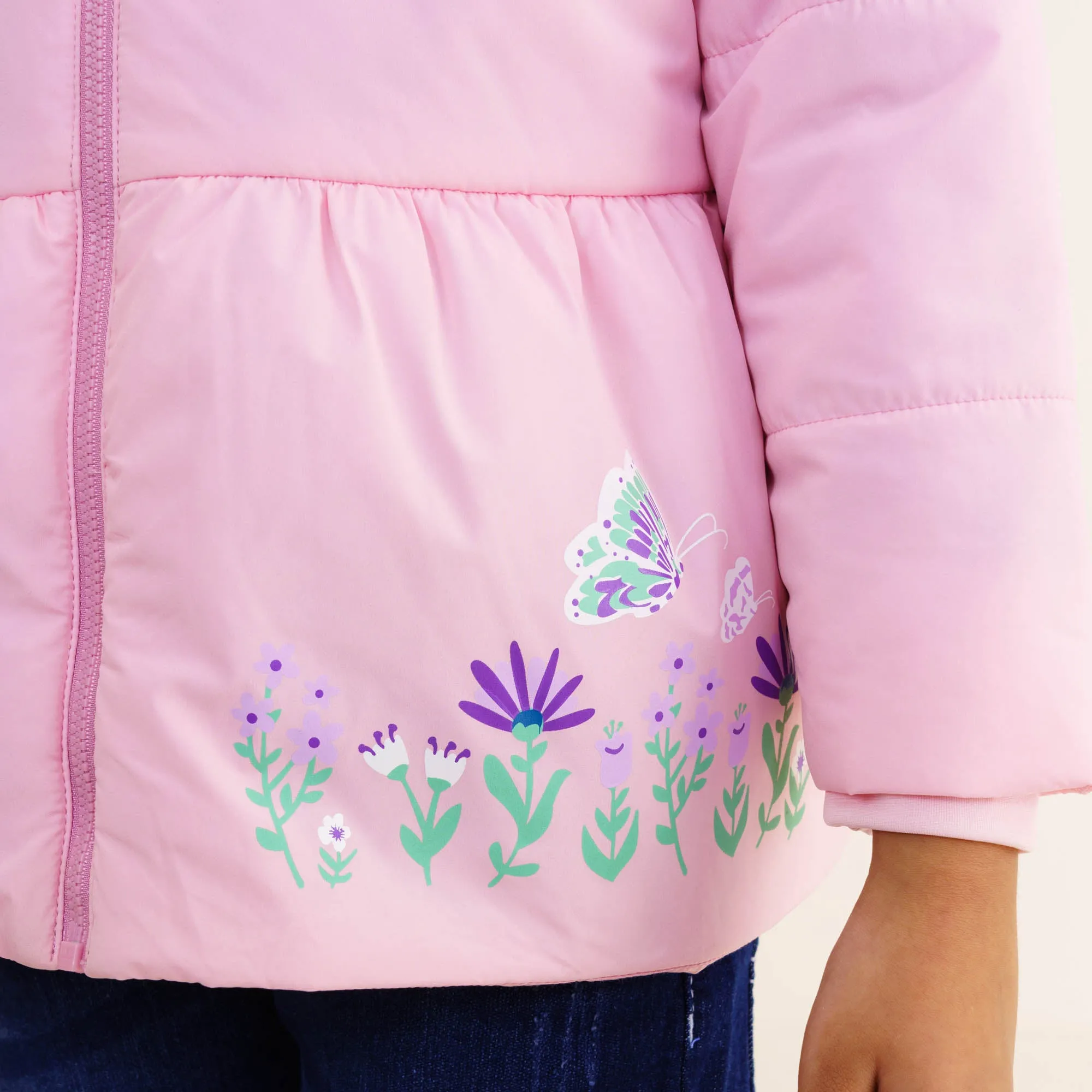 Baby Girls Quilted Jacket