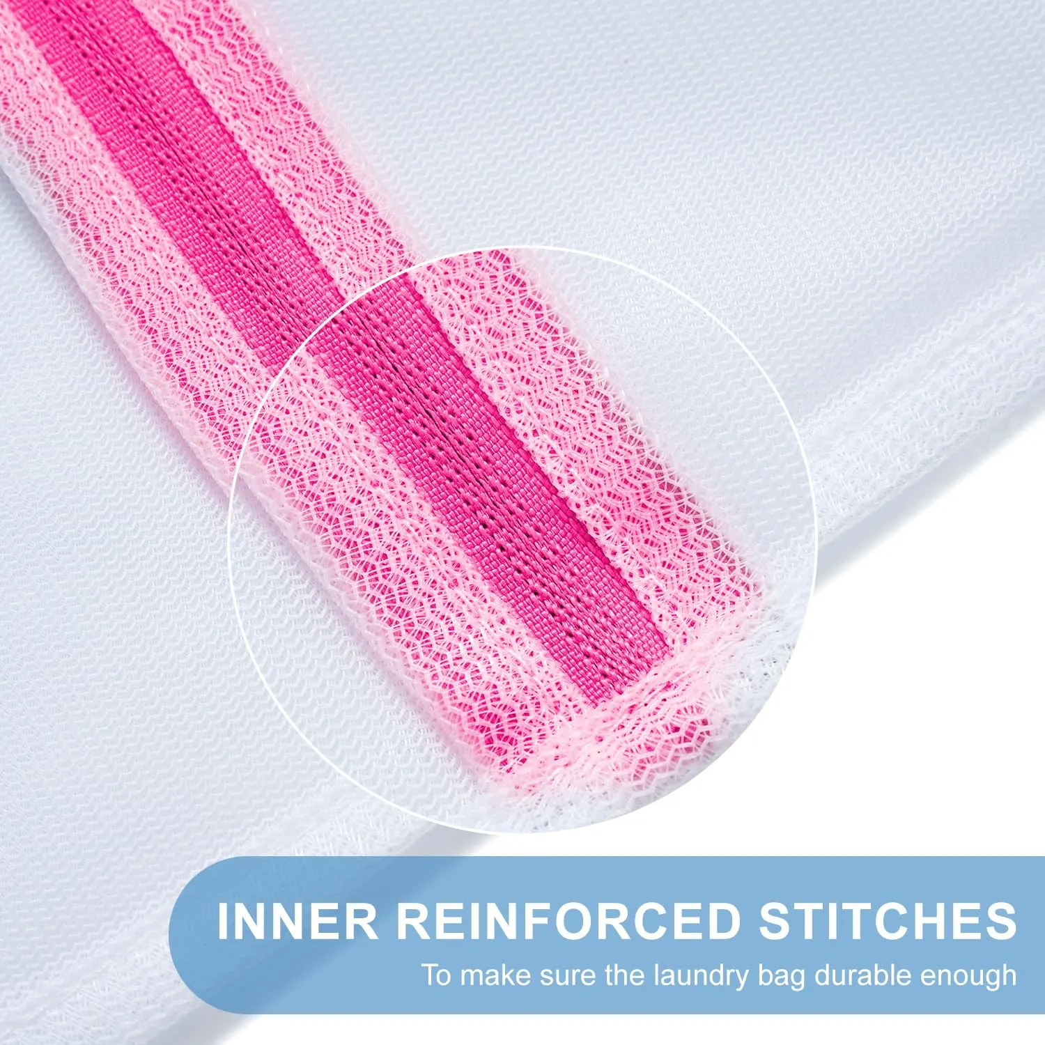 BAGAIL Mesh Laundry Bag for Intimates Lingerie and Delicates, 5Pcs (1XL,2L,2M)
