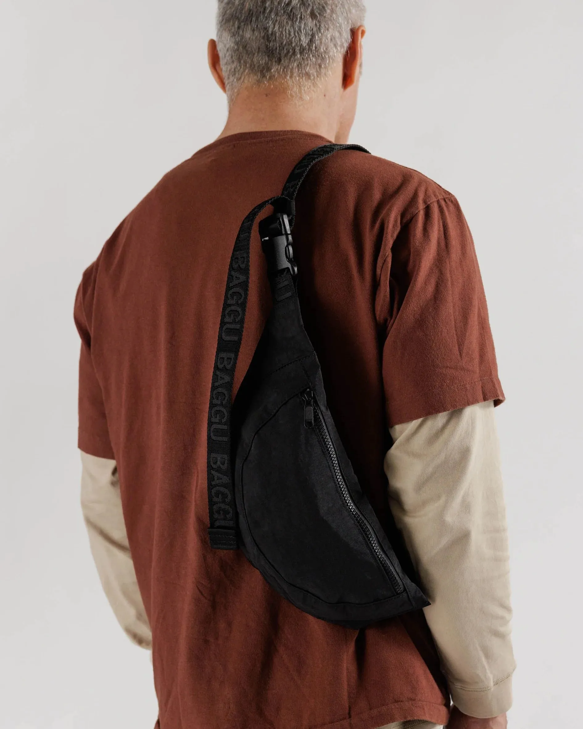 Baggu Crescent Fanny Pack - Black