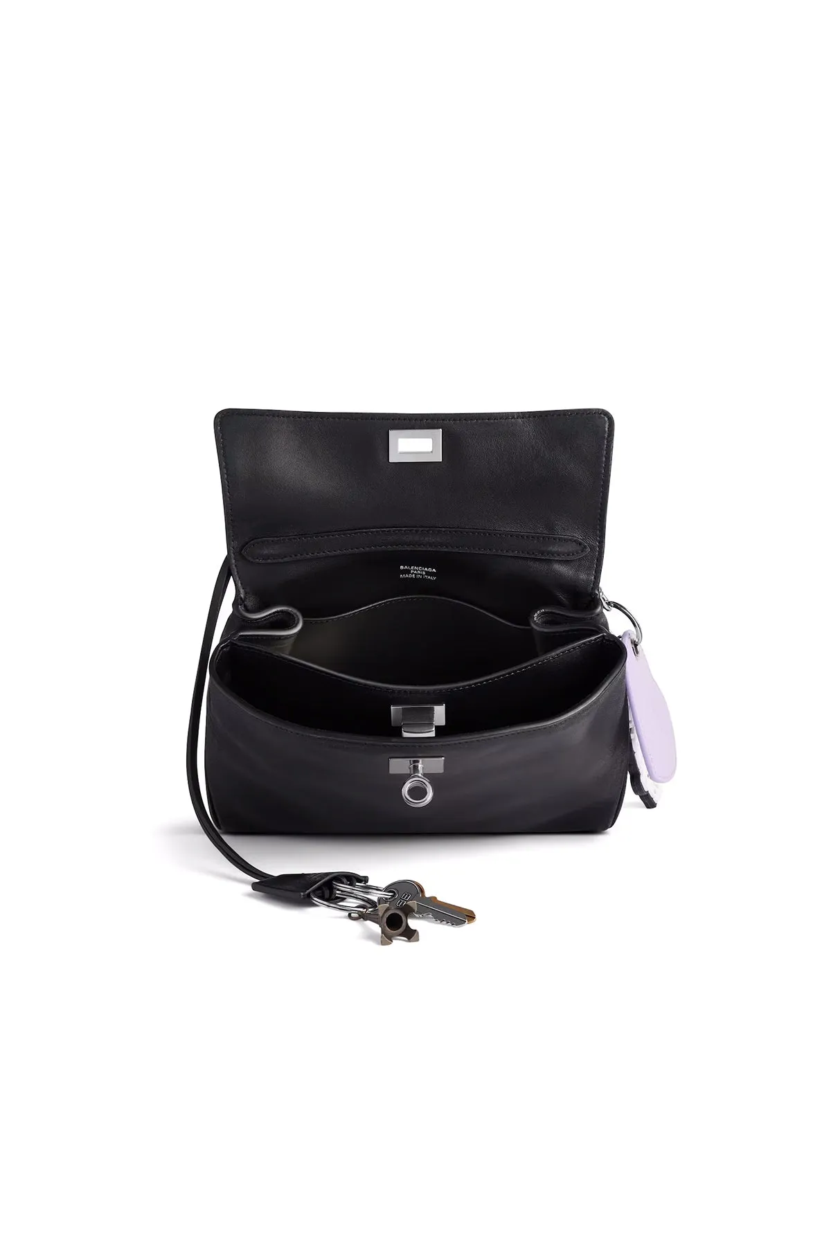 BALENCIAGA | MINI RODEO HANDBAG USED EFFECT WITH CHARMS