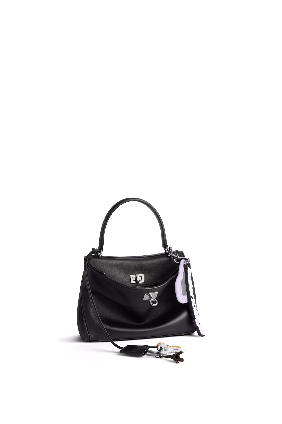 BALENCIAGA | MINI RODEO HANDBAG USED EFFECT WITH CHARMS