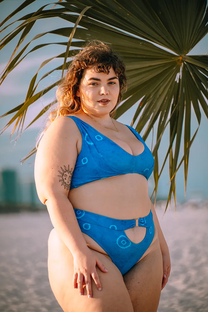 Batik blue // bottom