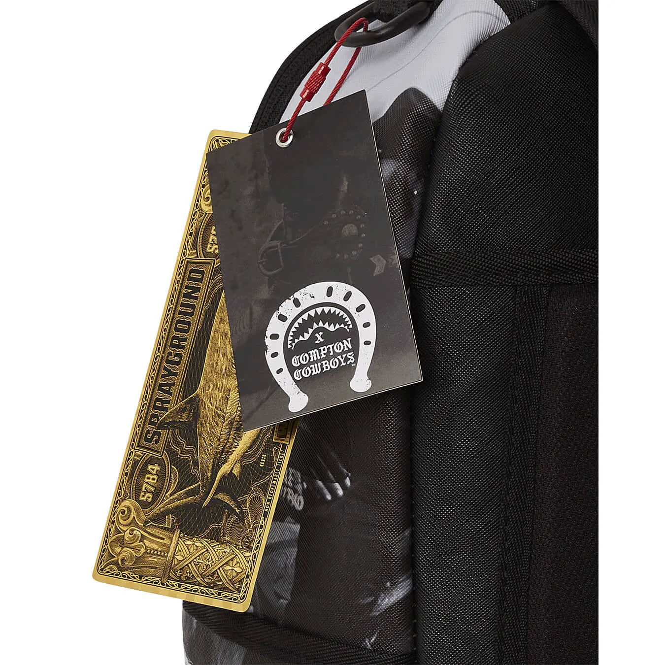 Batoh Sprayground Compton Cowboys Ride Alone Backpack čierny