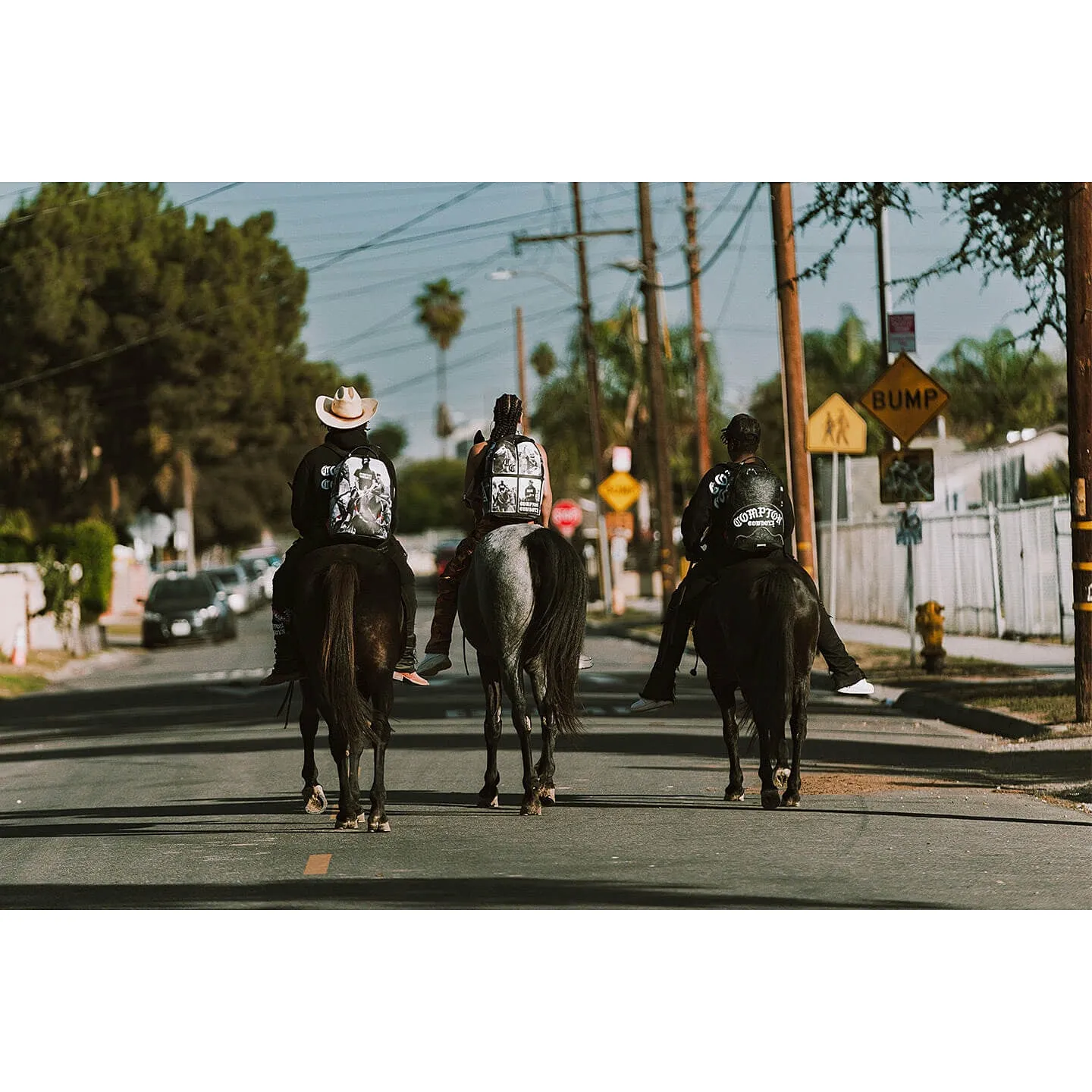 Batoh Sprayground Compton Cowboys Ride Alone Backpack čierny
