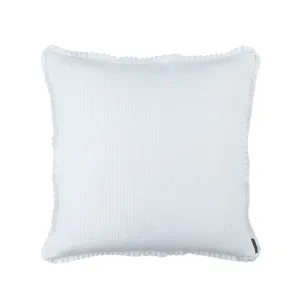 Battersea European Pillow White Cotton 26X26 (Insert Included)