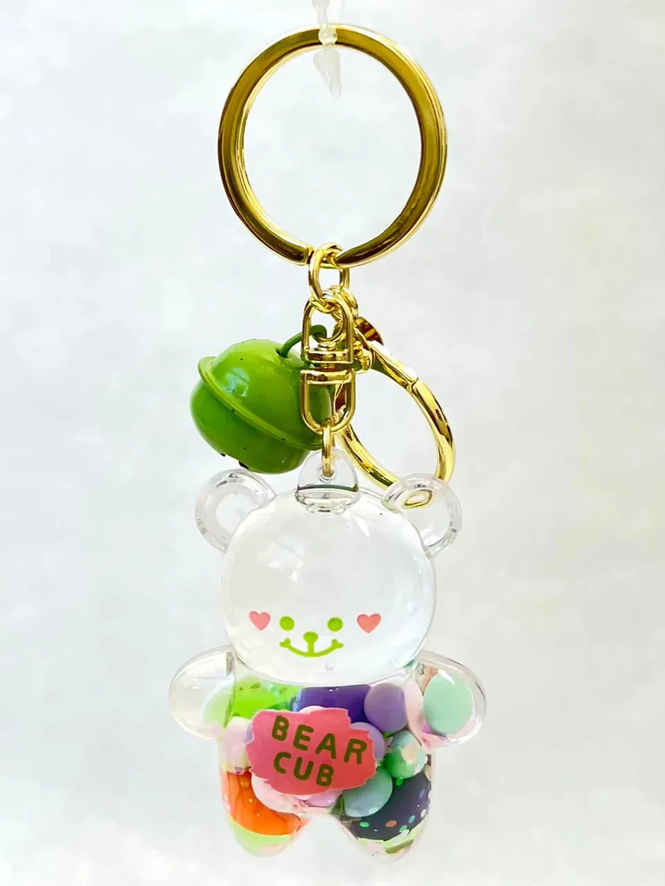 bcmini Bear Floaty w/Bell Charm Keyring