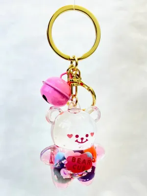 bcmini Bear Floaty w/Bell Charm Keyring