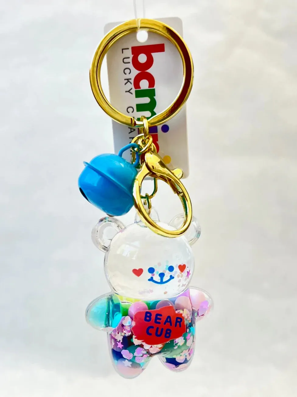 bcmini Bear Floaty w/Bell Charm Keyring