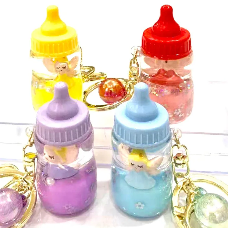 bcmini Fairy Bottle Angel Charm Keyring