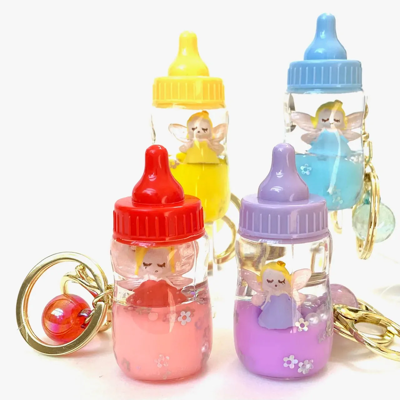 bcmini Fairy Bottle Angel Charm Keyring