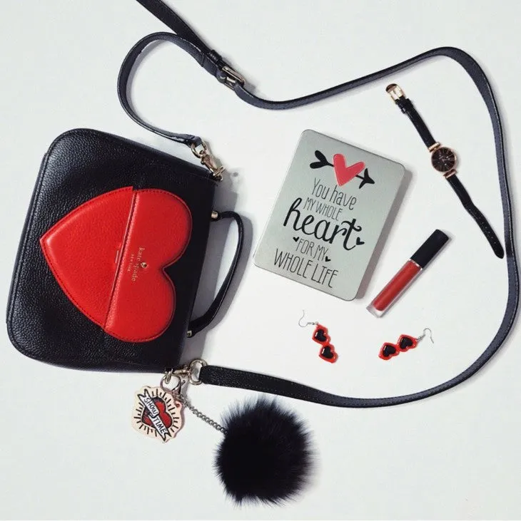 Be Mine Alexya Heart Satchel Bag