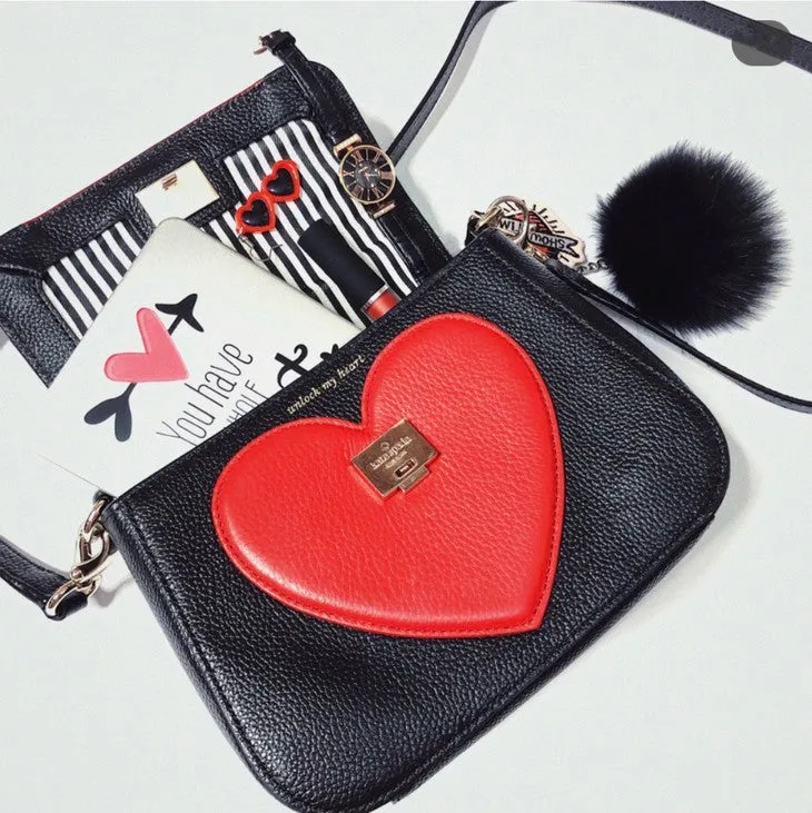 Be Mine Alexya Heart Satchel Bag