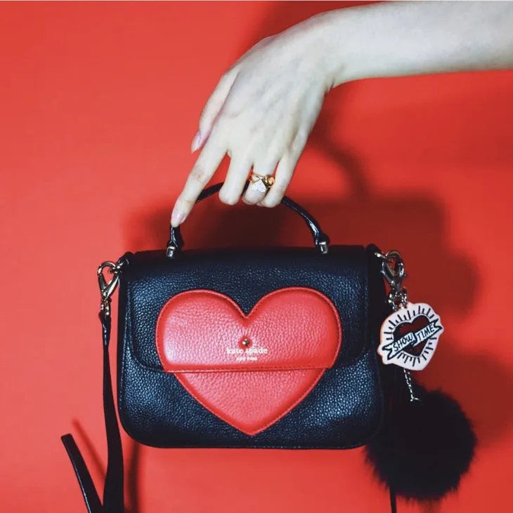 Be Mine Alexya Heart Satchel Bag