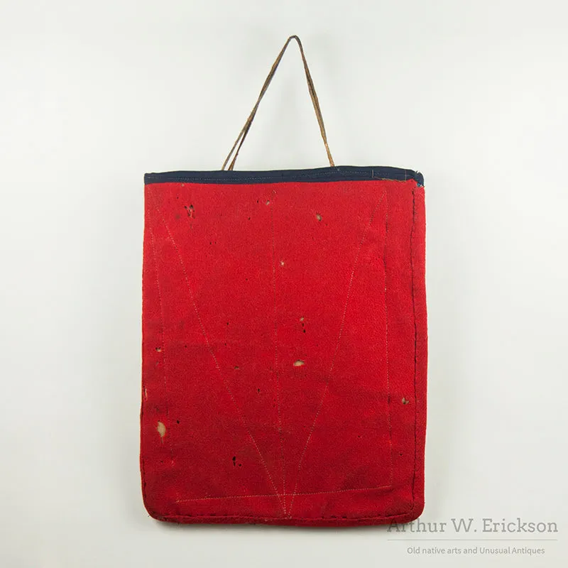 Beaded Plateau Geometric Flat Bag