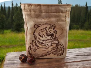 Bear and latte/ extra large