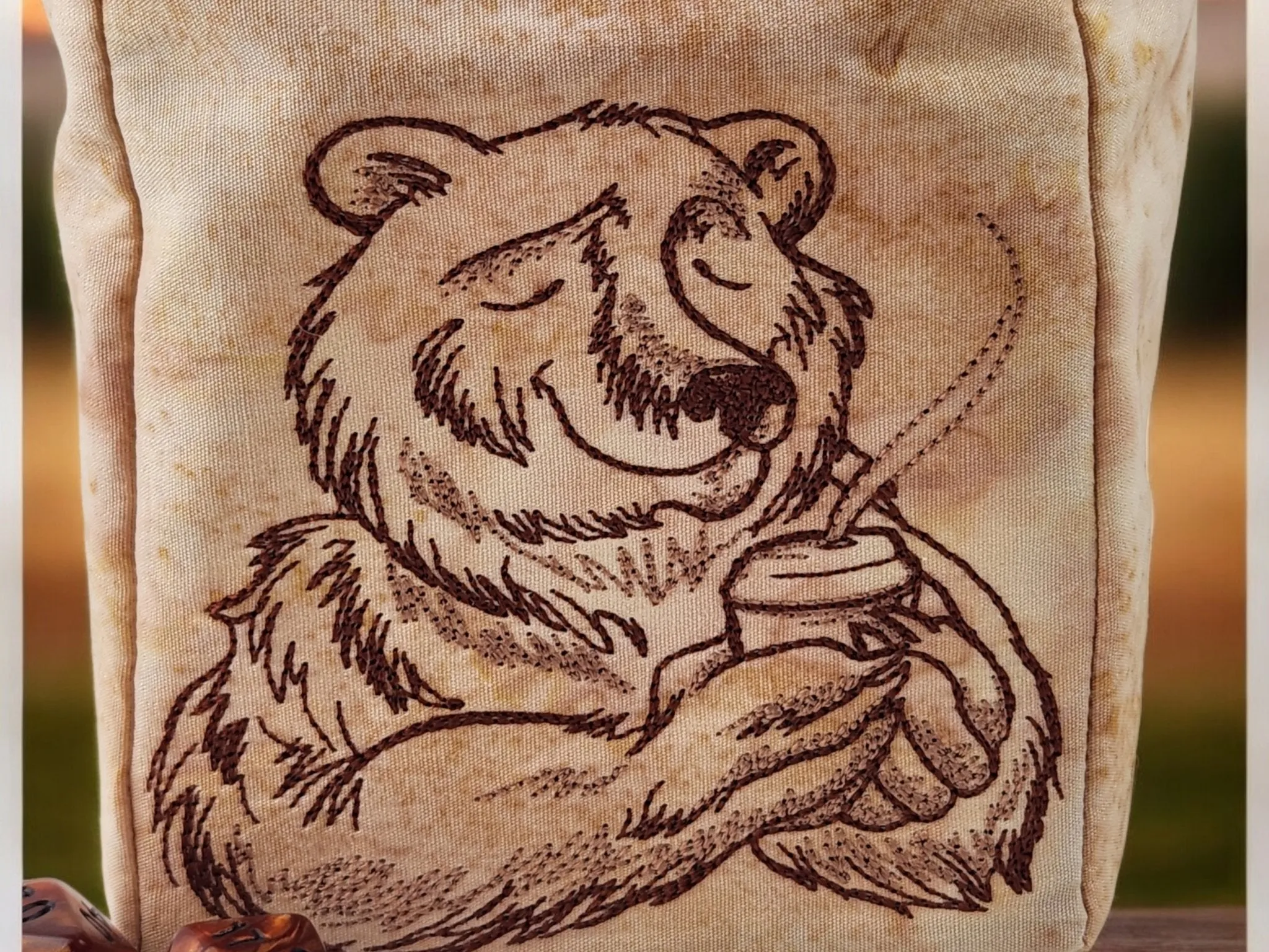 Bear and latte/ extra large