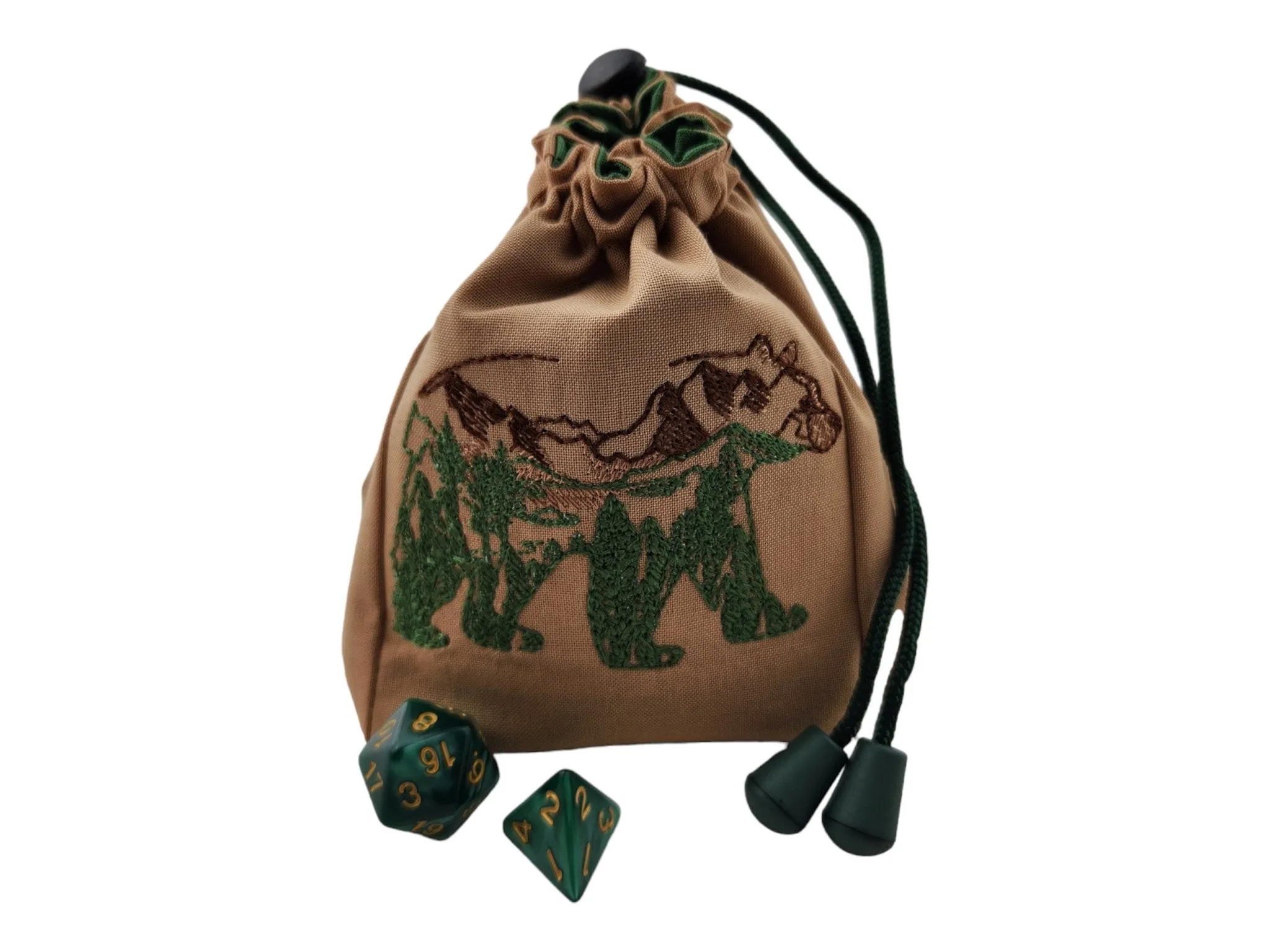 Bear Dice Bag
