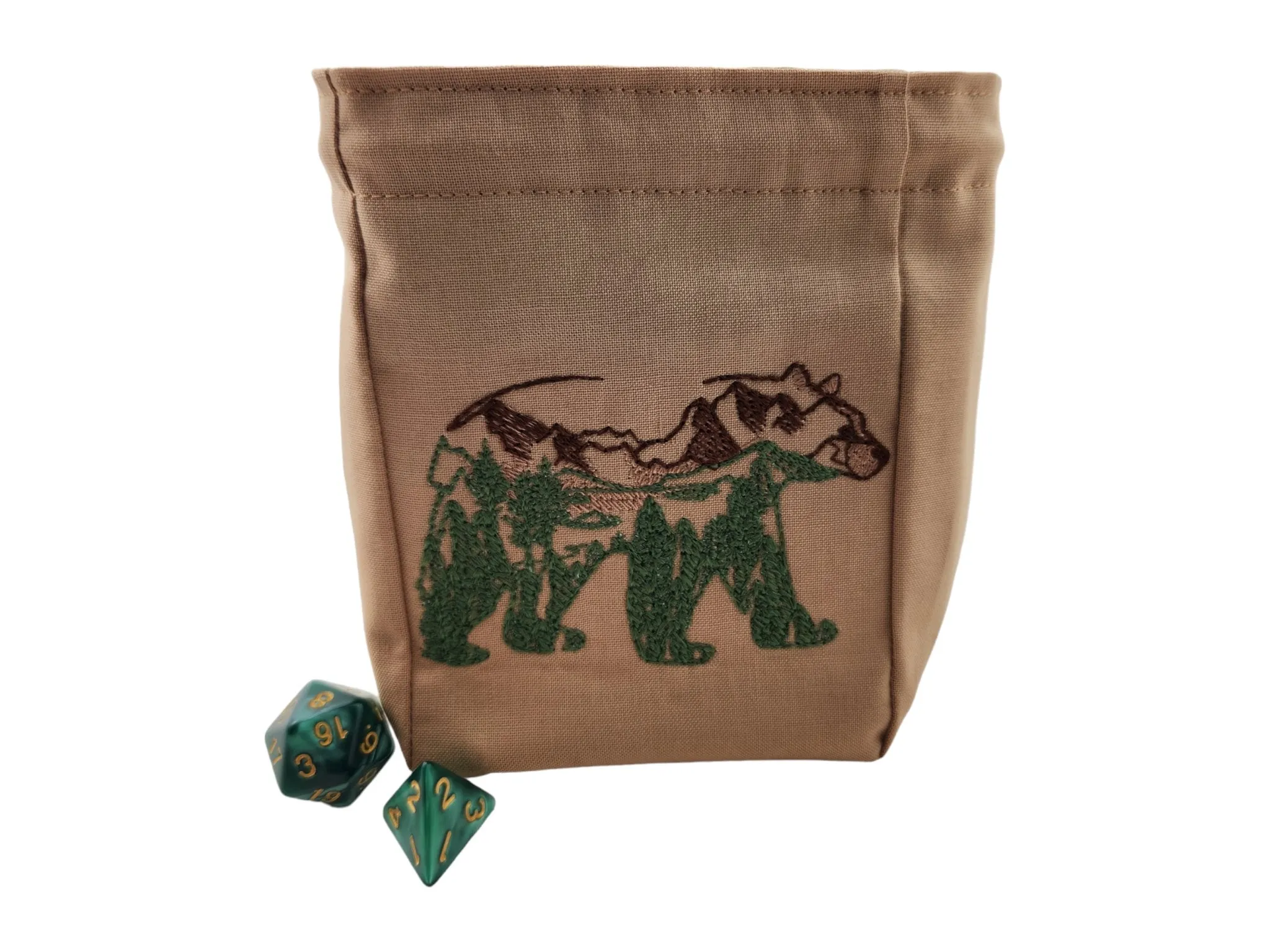 Bear Dice Bag