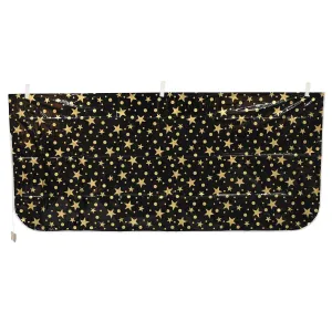 Beistle Pkgd Plastic Balloon Bag- Black and Gold (balloons NOT included) - Party Supply Decoration for General Occasion