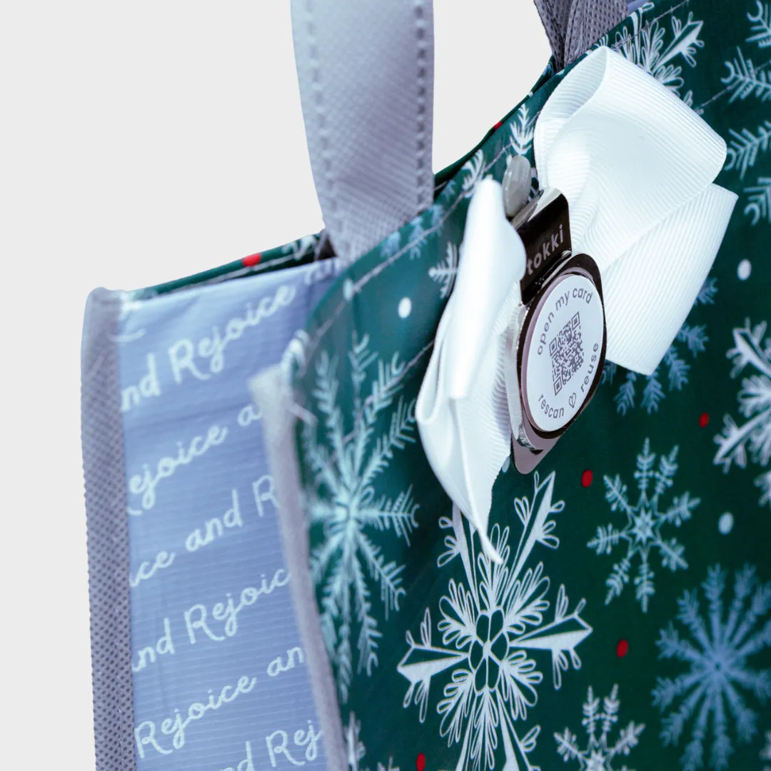 Believe | Medium | Reusable Gift Bag   QR Greeting Card