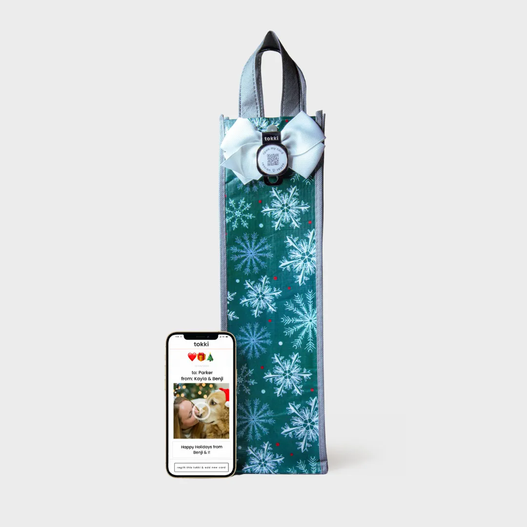 Believe | Medium | Reusable Gift Bag   QR Greeting Card
