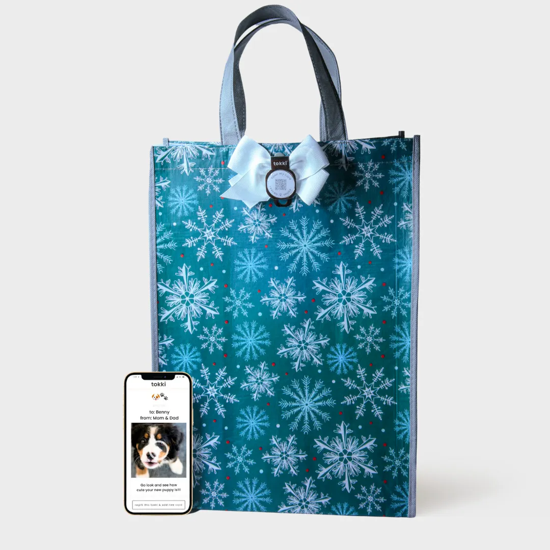 Believe | Medium | Reusable Gift Bag   QR Greeting Card