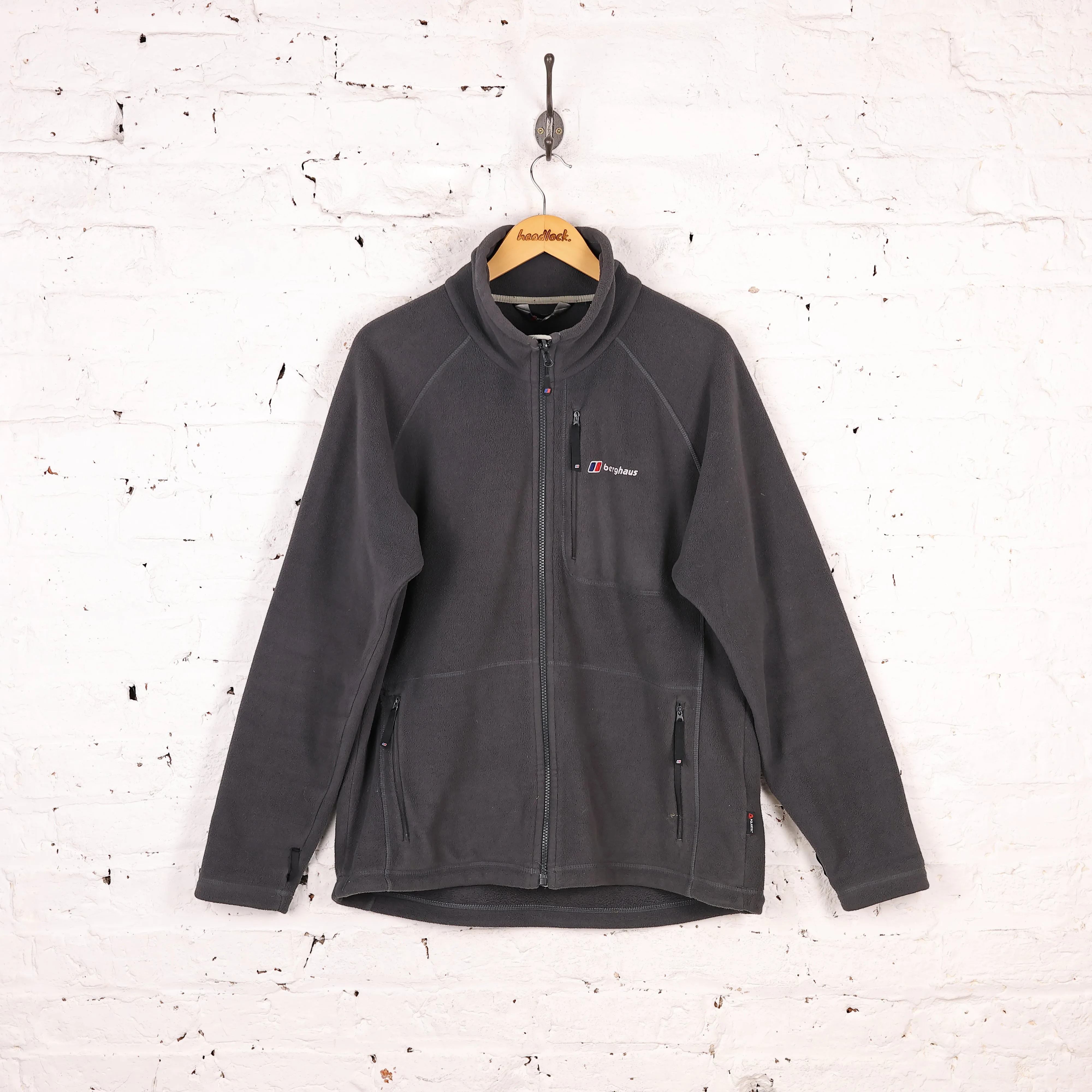 Berghaus Polartec Full Zip Fleece - Grey - L