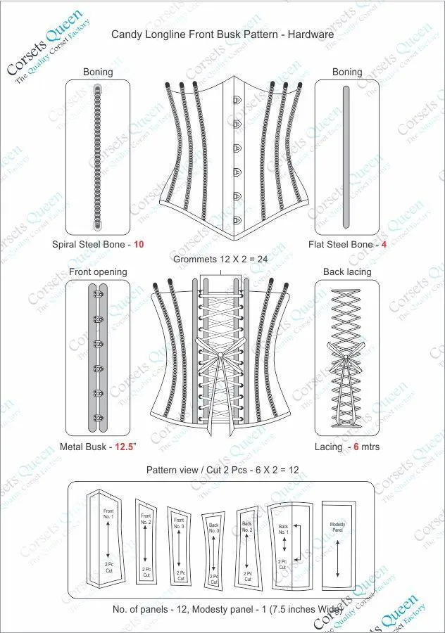 Bevrly Longline Underbust Corset