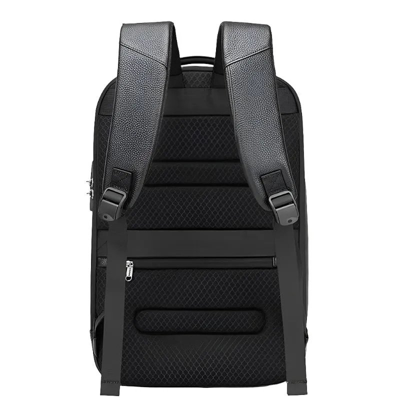 BG Metro Leather Laptop Backpack - Chic, Casual, & Ready for Anything
